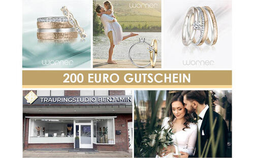 200 € Juwelier-Gutschein – Trauringstudio Benjamin in Gronau