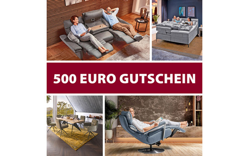Gutschein im Wert von 500 EUR